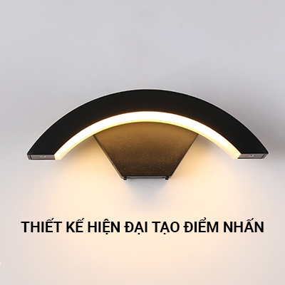 BNN- Đèn Tường Lưỡi Liềm IP65 L290 | VNT159