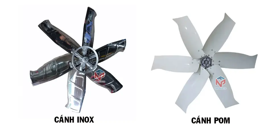 Cánh POM và cánh INOX