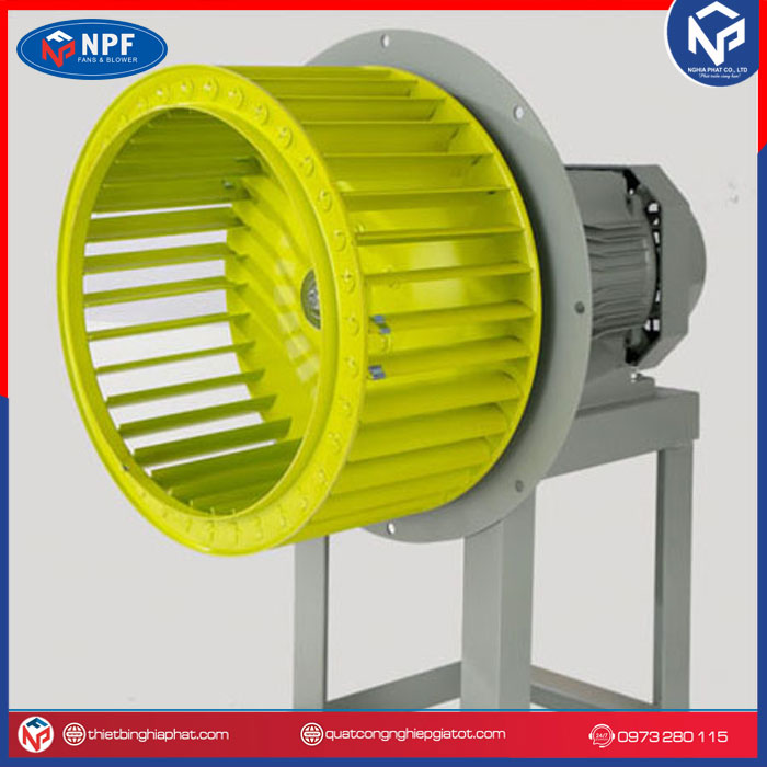 Quạt ly tâm hút khói 4KW CF-11-4A 15 Cánh Quạt ly tâm hút khói