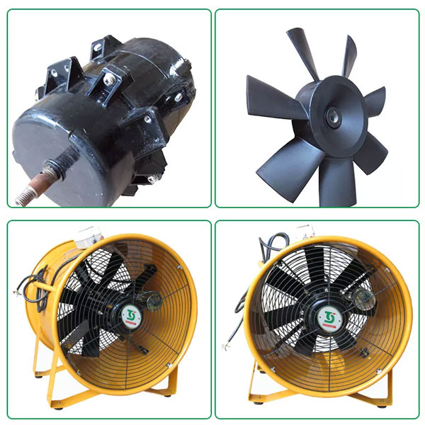 Chi tiết Quạt Hút Xách Tay Soffnet SHT-40
