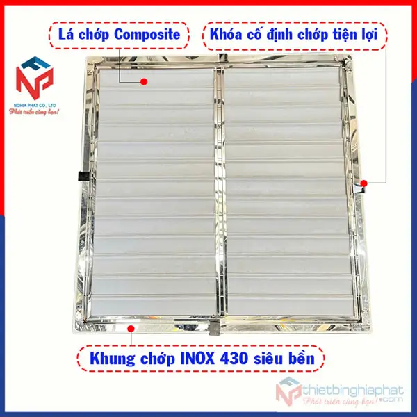 Khung chớp INOX 430 siêu bền