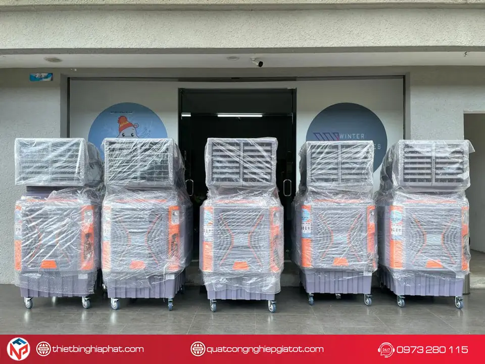 Máy làm mát, Quạt hơi nước công nghiệp Aircooler
