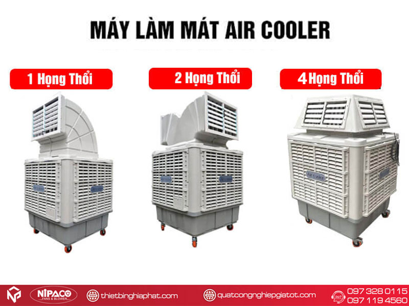 Máy làm mát công nghiệp Aircooler các nhiều tùy chọn