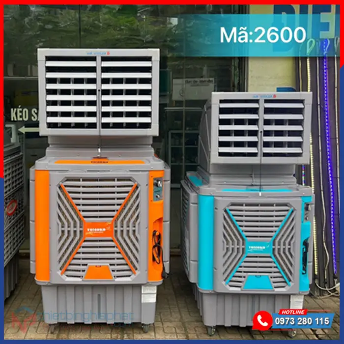 Máy làm mát công nghiệp TOMOKO HA-2600 550W 26.000 m3/h