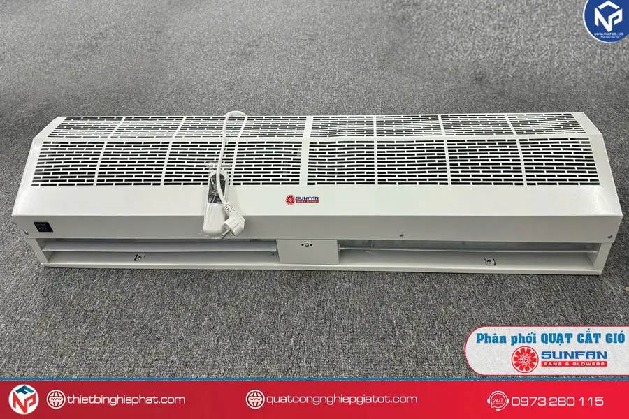 Quạt cắt gió Sunfan FM1510A-K/Y chiều dài 1 mét