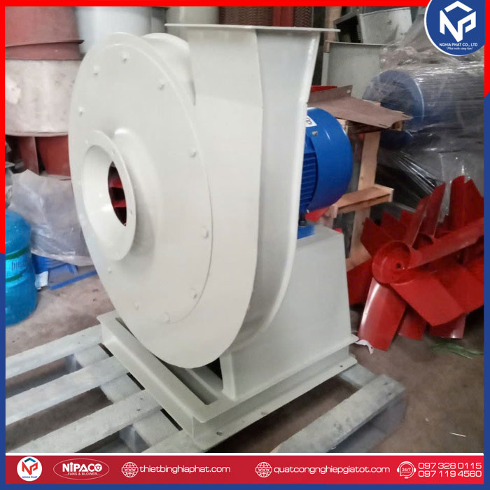 Quạt ly tâm cao áp 1.5HP NPC152-3.15A-1.1KW-2P 22 Quạt Ly Tâm Cao Áp 1.5HP 1.1KW