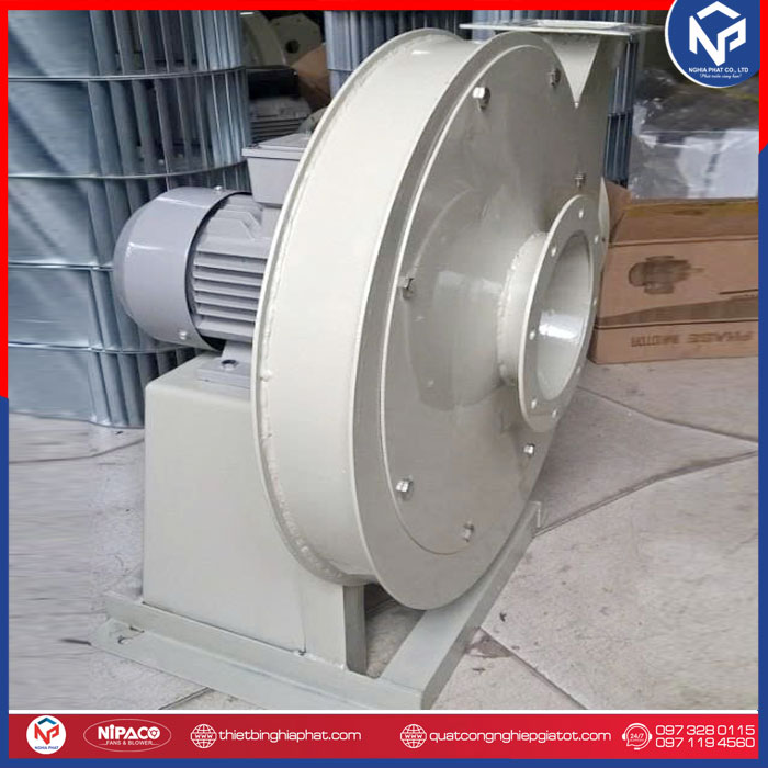 Quạt ly tâm cao áp 1.5HP NPC152-3.15A-1.1KW-2P 23 Quạt Ly Tâm Cao Áp 1.5HP 1.1KW