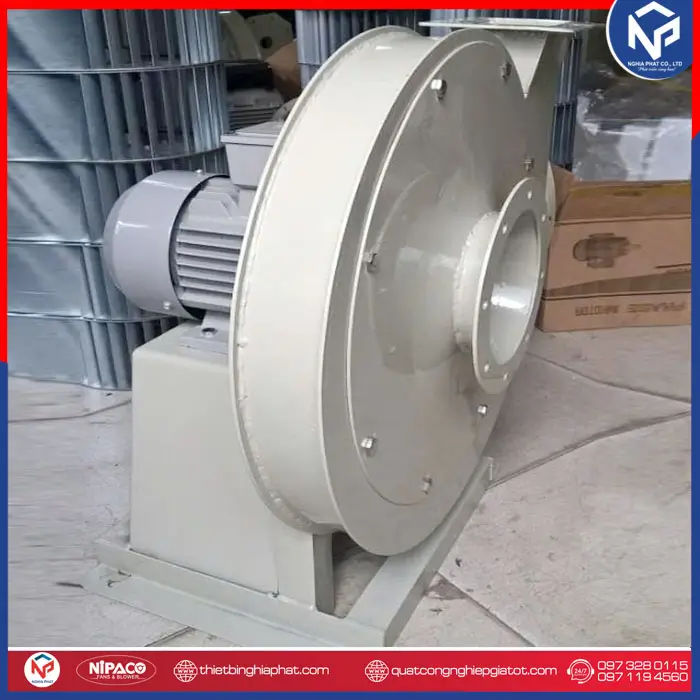 Quạt ly tâm cao áp 7.5HP - 5.5KW
