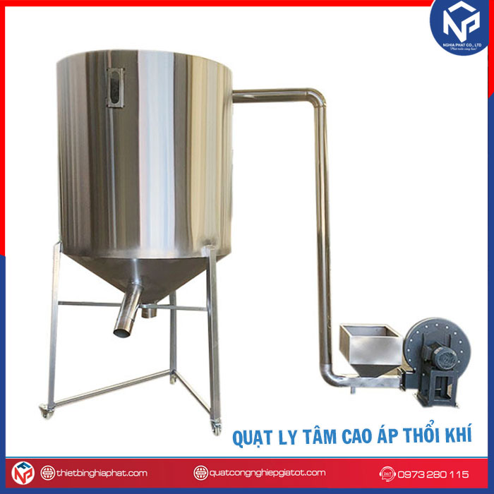 Quạt ly tâm cao áp thổi lò hơi