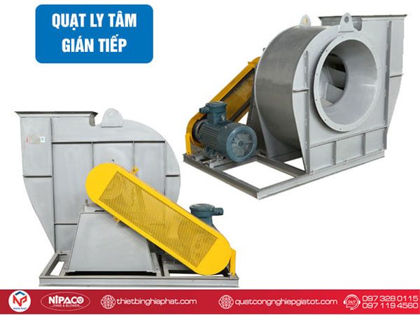 Quạt ly tâm gián tiếp