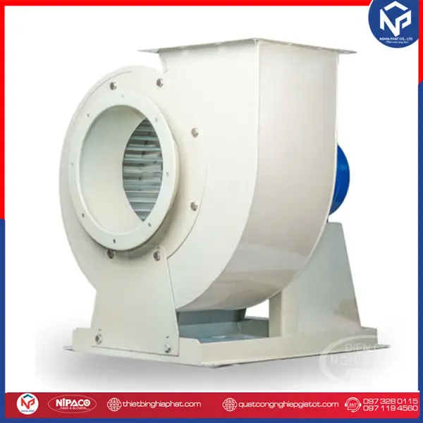 Quạt ly tâm hút khói 7.5HP 5.5KW NPC121-4.2A 16 Quạt ly tâm hút khói 7.5HP 5.5KW NPC121-4.2A