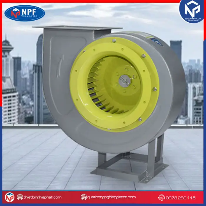 Quạt ly tâm hút khói bếp 3KW nhiều ứng dụng