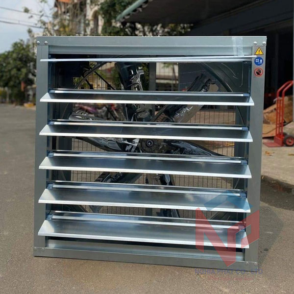 Quạt thông gió vuông 800x800x400mm