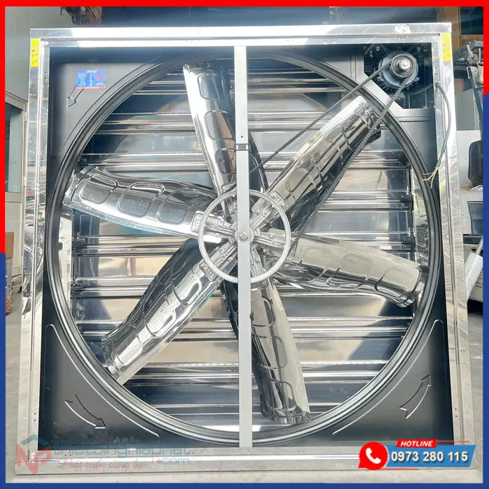 Quạt thông gió vuông INOX 430 BMF-1220 1220x1220x400mm