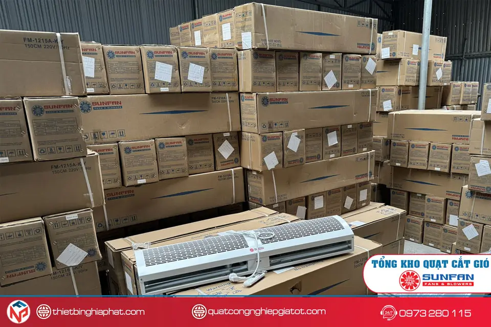 Tổng kho phân phối Quạt cắt gió Sunfan giá tốt