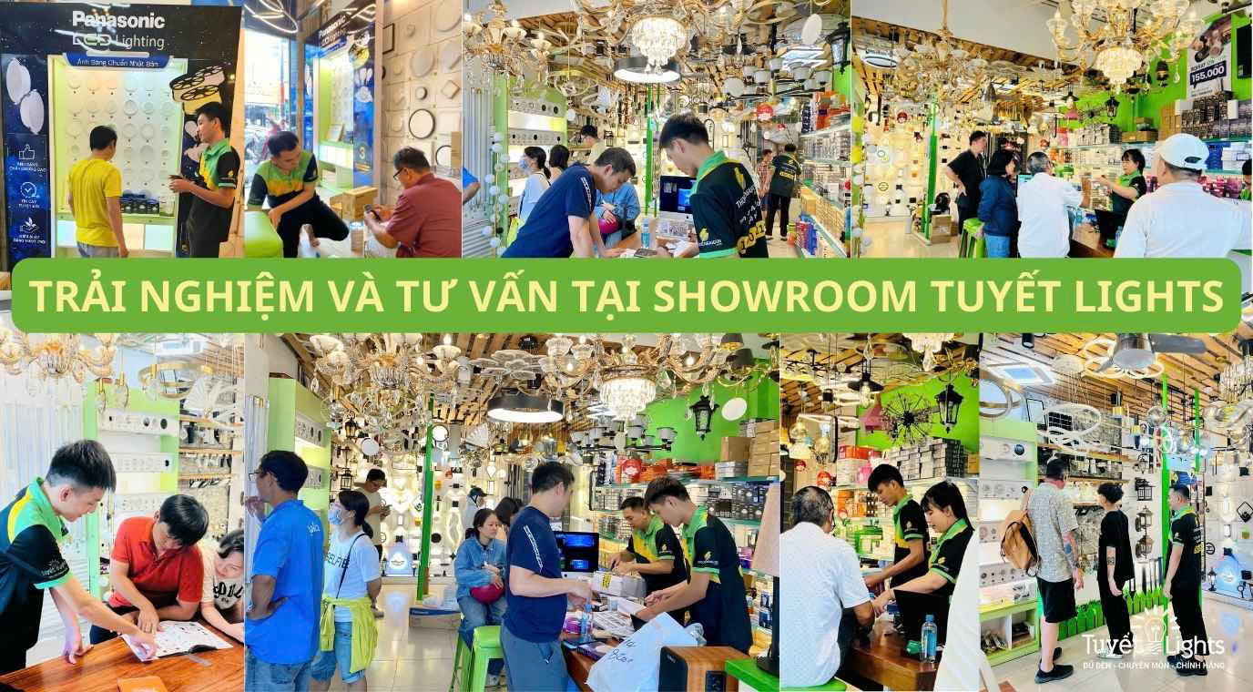 Trải nghiệm trực tiếp tại Showroom