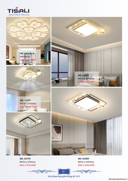 Đèn Trang Trí TISALI ML1428V - Hình ảnh 2