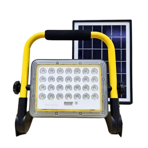 Bộ Đèn Pha Led Solar Di Động Năng Lượng Mặt Trời Ánh Sáng Trắng ECO SL02 6500K