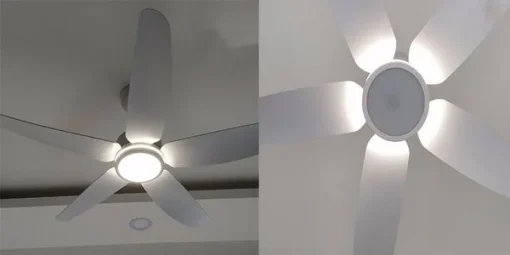 Đèn Quạt trần 5 cánh Benny BF-C52LUX Đèn LED - Màu trắng - Hình ảnh 3