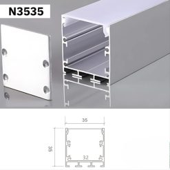 Thanh Nhôm Định Hình Lắp Nổi 2 Mét | N3535