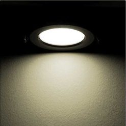 Euroto - Đèn Ốp Nổi Vuông Thân Đen 12W | MSS-536D