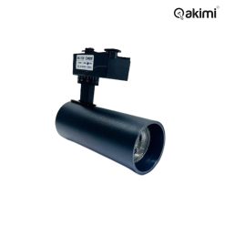 Đèn Rọi Ray Akimi Basic Thân Đen 15W 6500K | AK-109