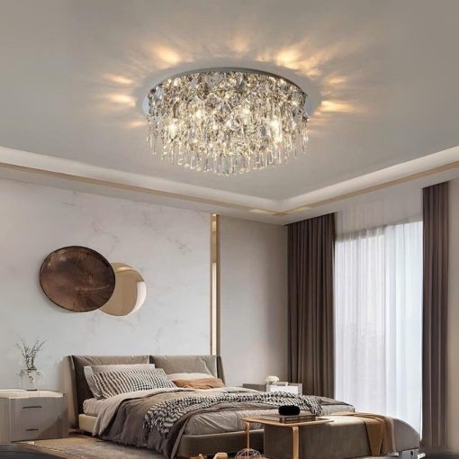 BNN- Ốp Trần Pha Lê Luxury Ø600 |  OTPL1022T600