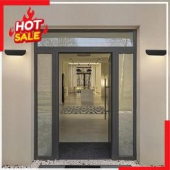 Đèn Tường Vách Ngang Thân Đen | TE-025 IP65 EURO