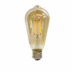 AKIMI - Bóng LED 6W Edision A64 Vỏ Vàng E27 | AKST64-6W-E27V