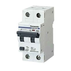 Panasonic RCBO - Cầu Dao Bảo Vệ Quá Tải 2P 25A | BBDE22531CNV