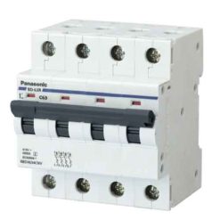 Panasonic MCB - Cầu Dao Tự Động DIN 4P 20A | BBD4204CNV