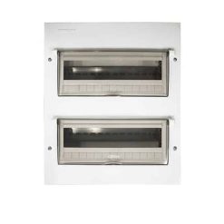 Nanoco - Tủ Điện Âm Tường 12-20 Đường Mặt - Đế Kim Loại | NDP120
