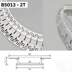 Thanh Nhôm Giấu Viền Uốn Cong Dài 2m | B5013-2T