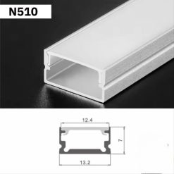 Thanh Nhôm Định Hình Lắp Nổi 2 Mét | N510