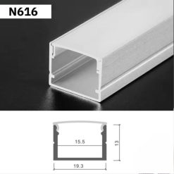 Thanh Nhôm Định Hình Lắp Nổi 2 Mét | N616