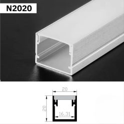 Thanh Nhôm Định Hình Lắp Nổi 2 Mét | N2020