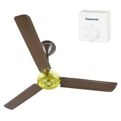 Quạt Trần Panasonic 3 Cánh F-56NCL/S - Màu Đen Sang Trọng, Ti Quạt 30.4cm