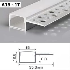 Thanh Nhôm Giấu Viền Dài 1m5 | A15-1T