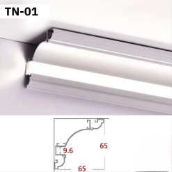 Thanh Nhôm Phào Chỉ Hắt Trần Lắp Nổi 3m | TN-01