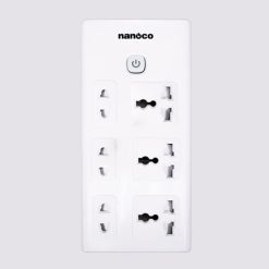 Nanoco Ổ Cắm Có Dây - 3 Ổ Cắm Đa Năng 3 Ổ Cắm Đa Năng Và 1 Công Tắc | NES3332-3