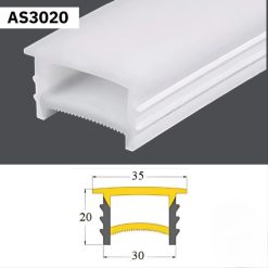 Thanh Silicon Uốn Dẻo Gắn Âm| AS3020