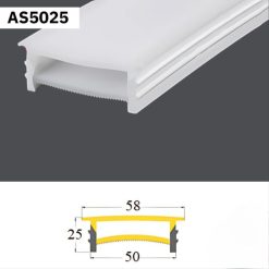 Thanh Silicon Uốn Dẻo Gắn Âm| AS5025