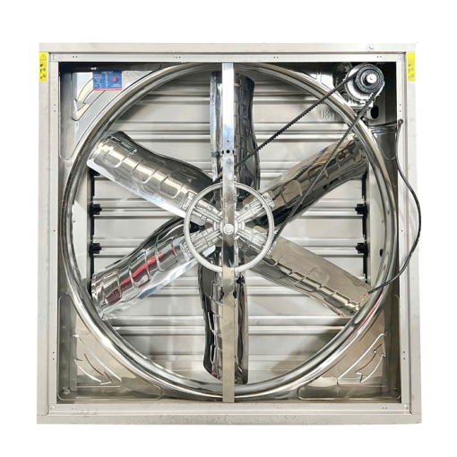 Quạt thông gió vuông INOX 304 toàn phần BMF-1100 1100x1100mm