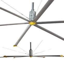 Quạt trần công nghiệp HVLS cánh dài 5.2M (Motor giảm tốc)