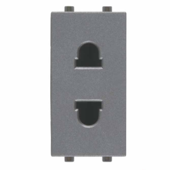 Ổ Cắm Đơn 2 Chấu Size S UTEN / V7.0PCZ2/N-SS