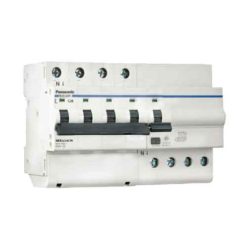 Panasonic RCBO - Cầu Dao Bảo Vệ Quá Tải & Chống Rò 4P 25A | BBDE42534CNV