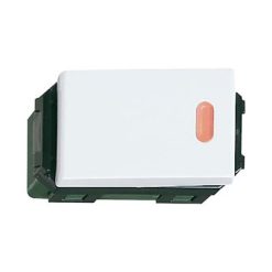 Panasonic FullWide - Công Tắc B 1 Chiều Có Đèn Báo Khi Off - Màu Trắng | WEG5151-51SWK