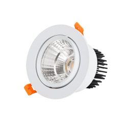 Anfaco - Âm Trần Chiếu Điểm Chỉnh Góc Thân Trắng 12W 3 Chế Độ | AFC 734